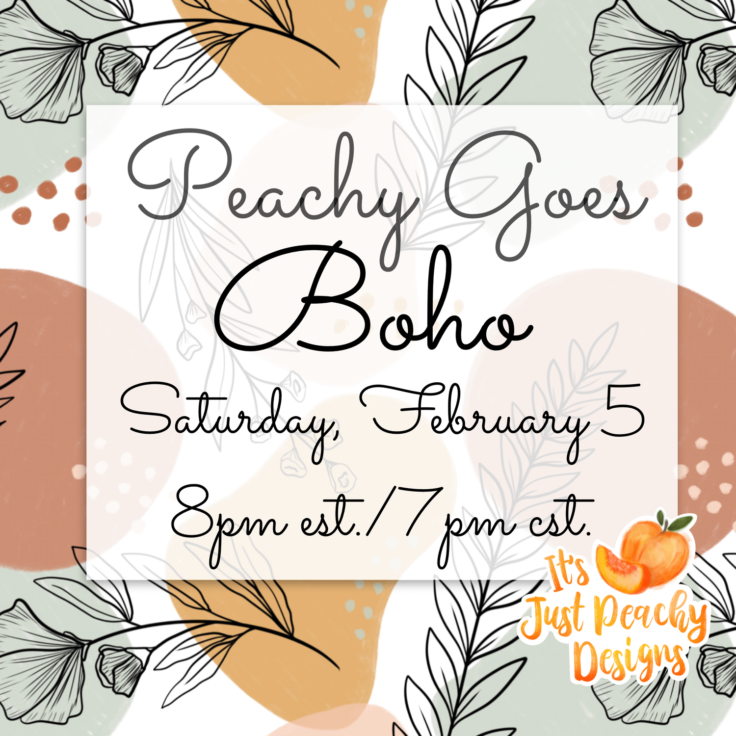 Peachy Goes Boho