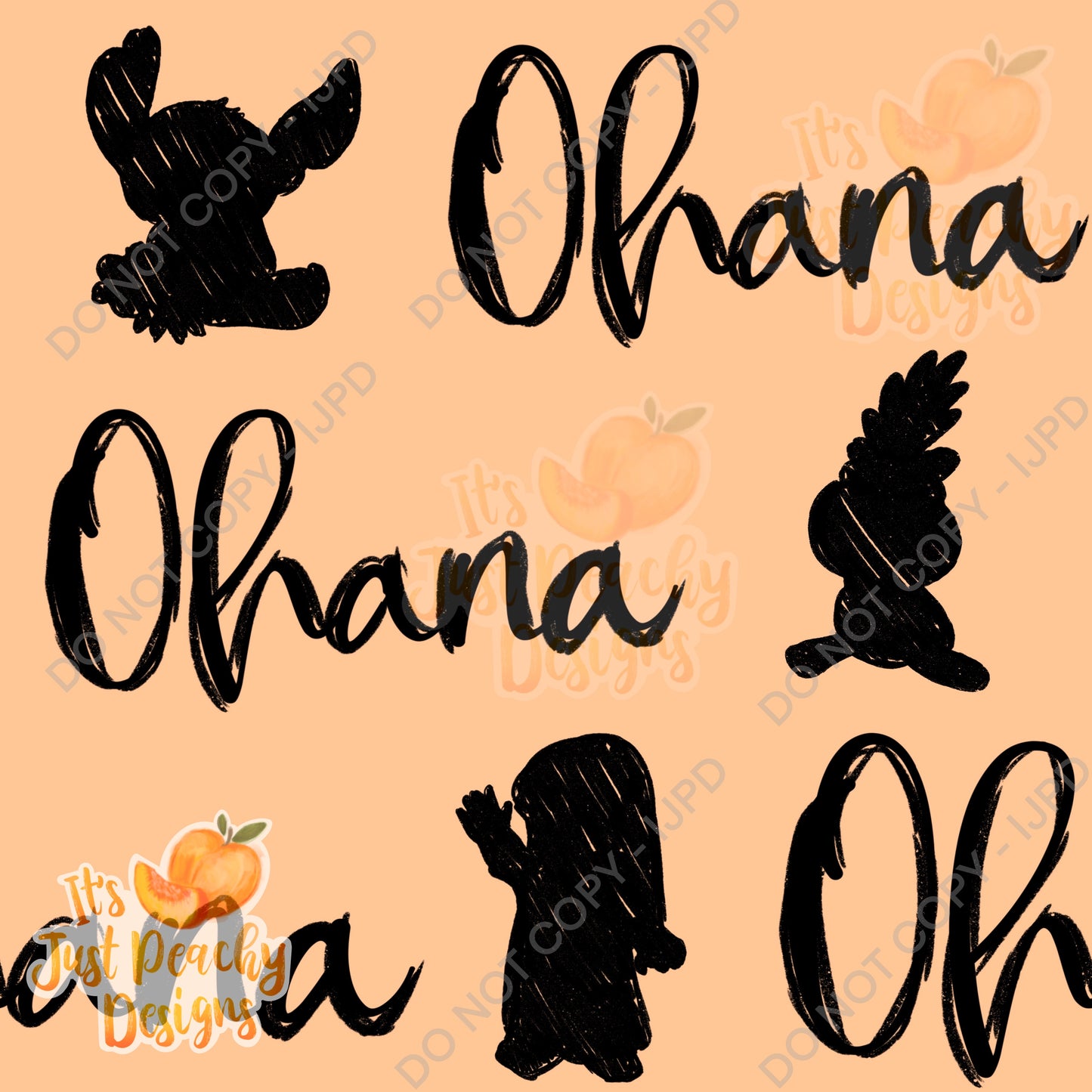 2.0 Ohana Silhouettes - Multiple Colors