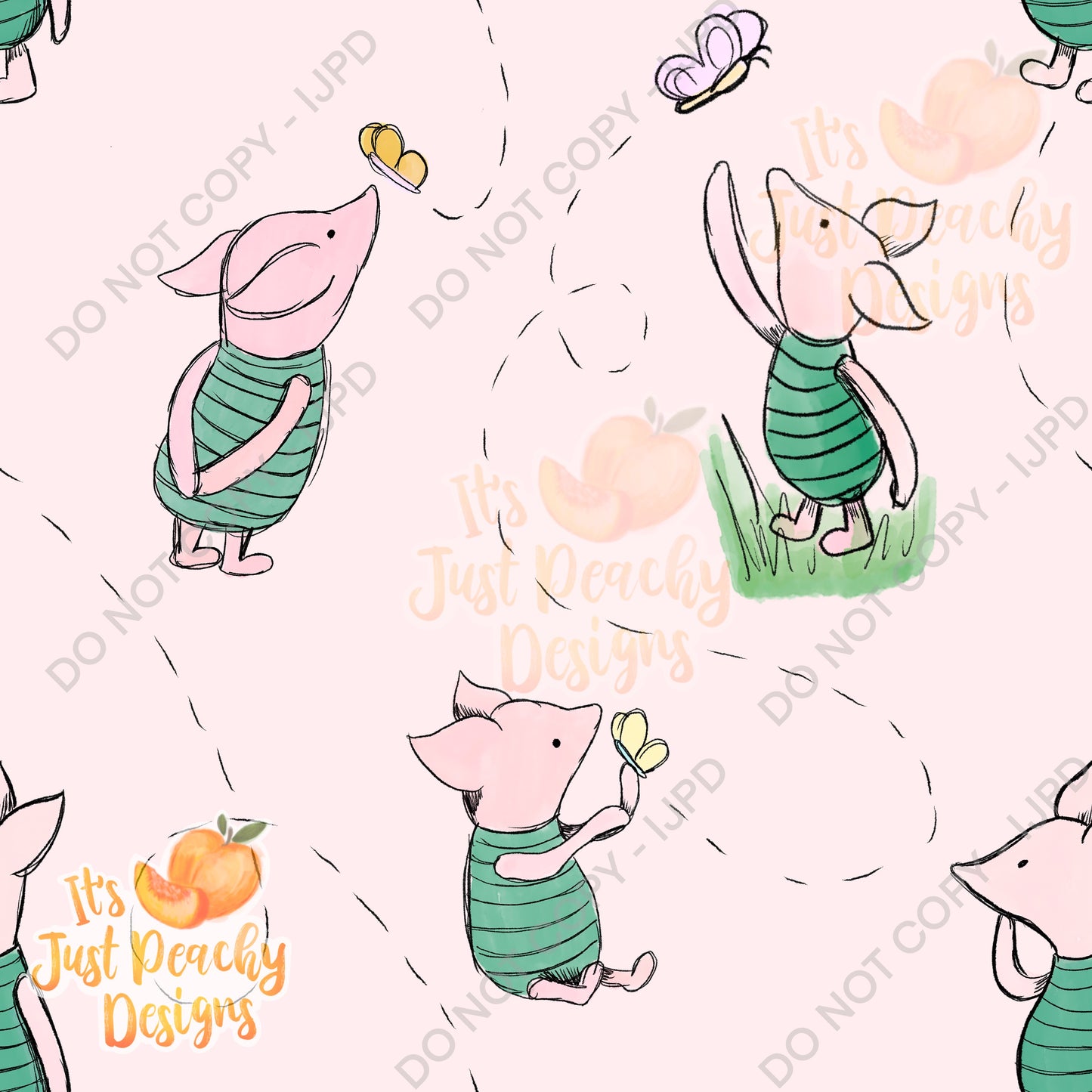 Classic Piglet - Multiple Colors