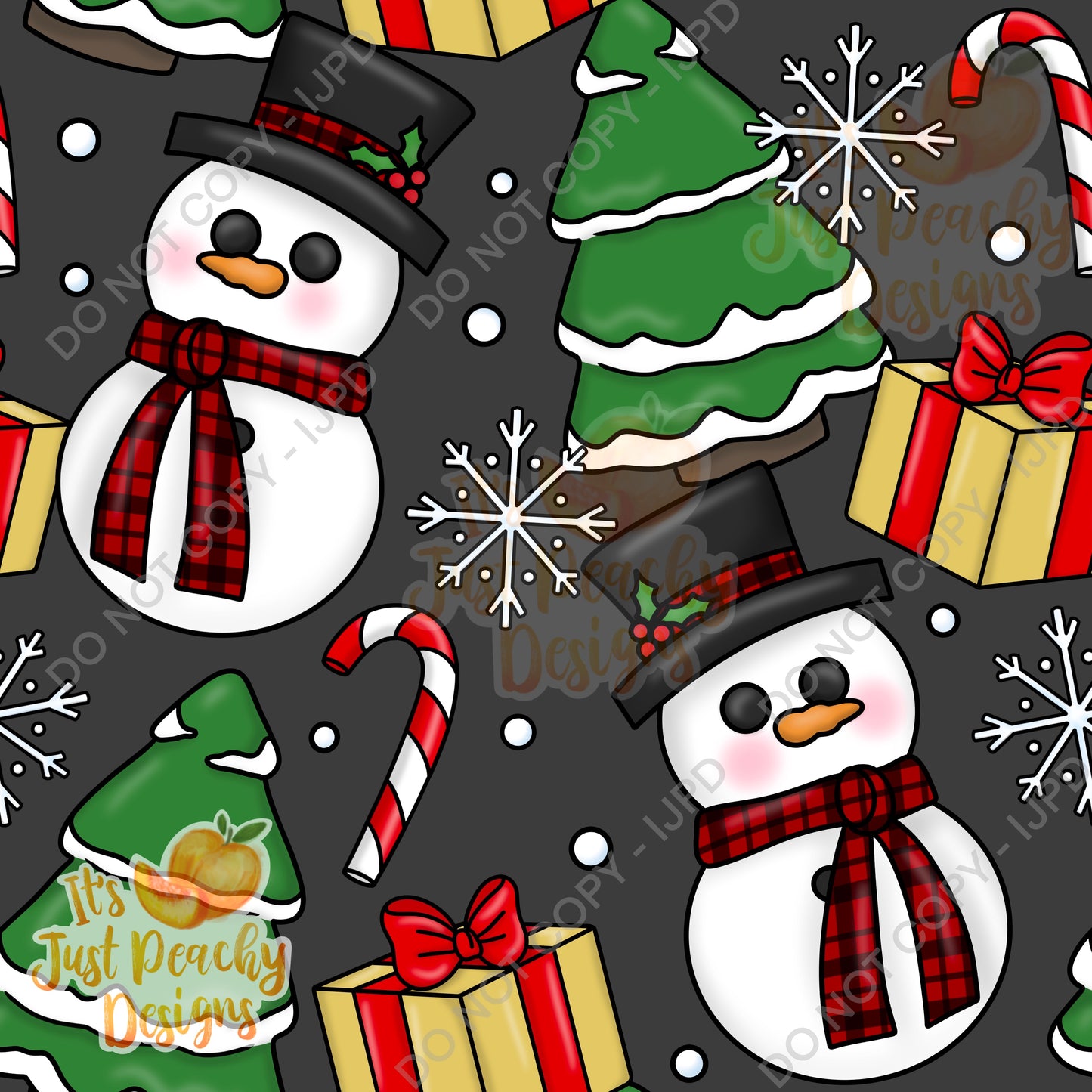 Winter Snowman - Multiple Colors