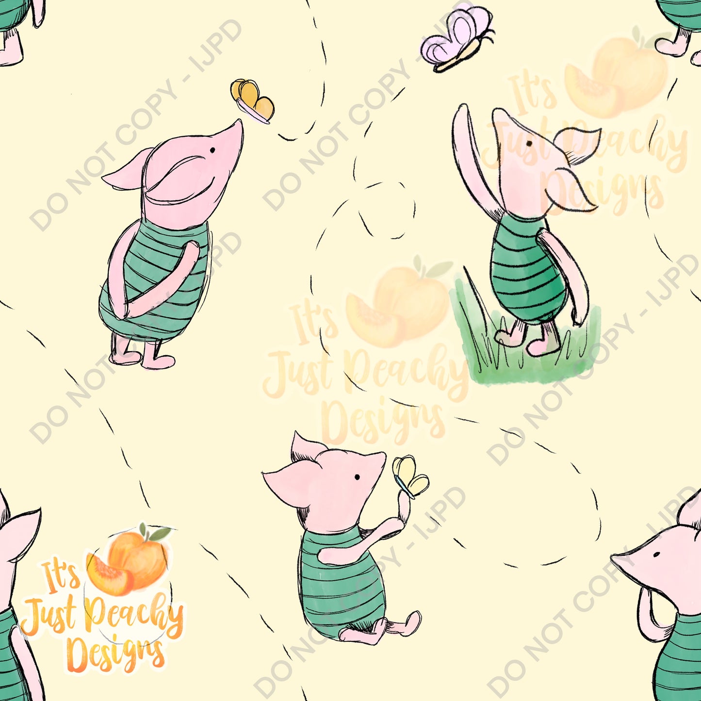 Classic Piglet - Multiple Colors