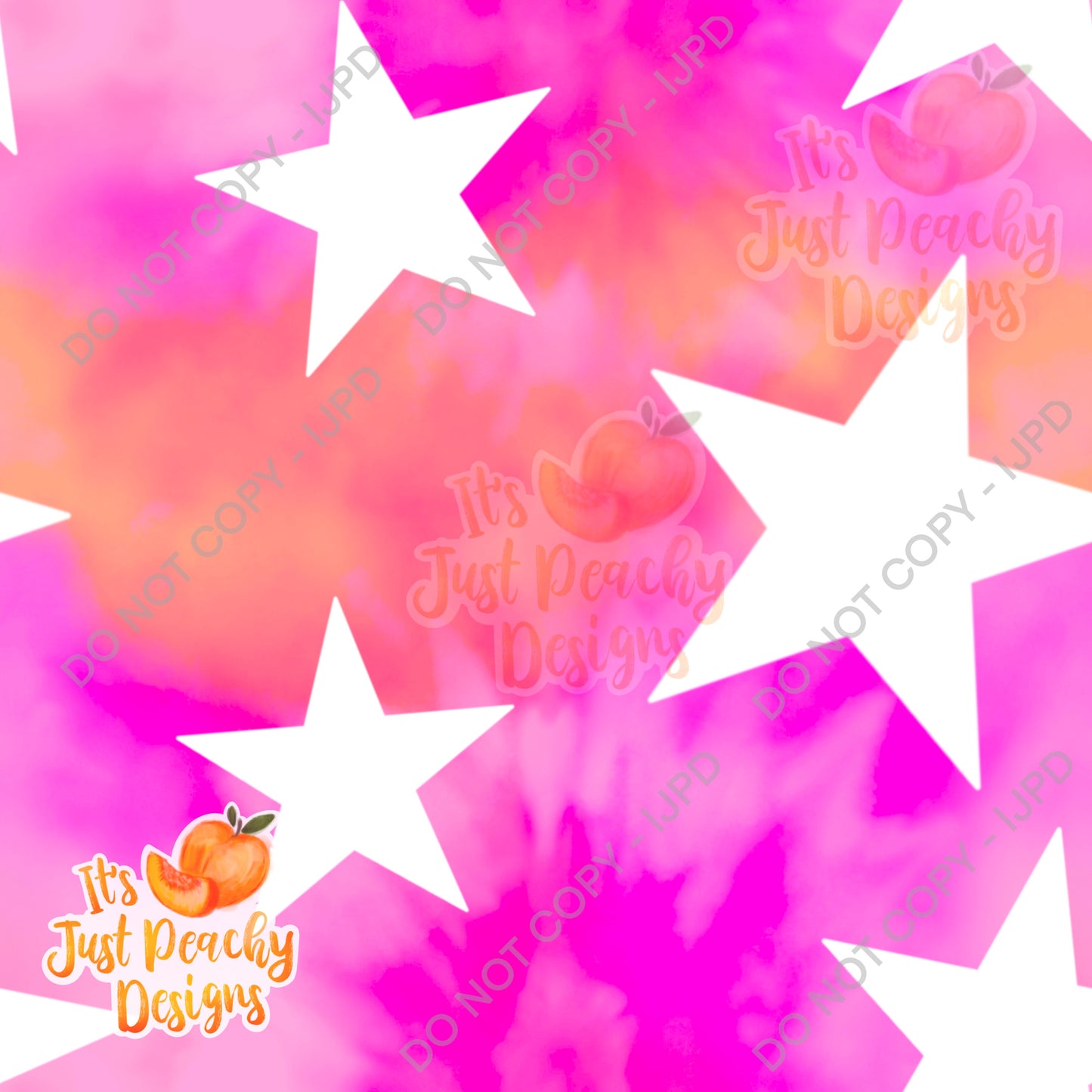 Summer Neon Stars 2 - Multiple Colors