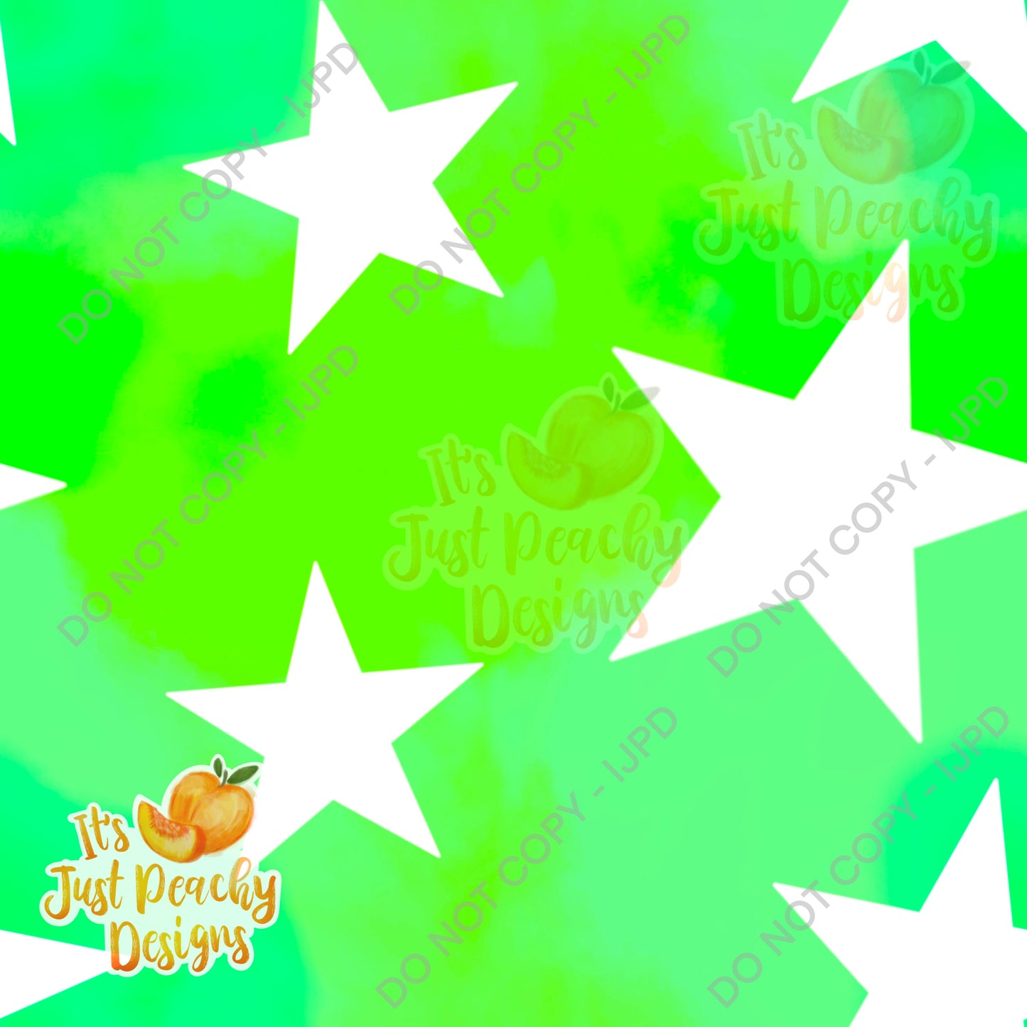 Summer Neon Stars 2 - Multiple Colors