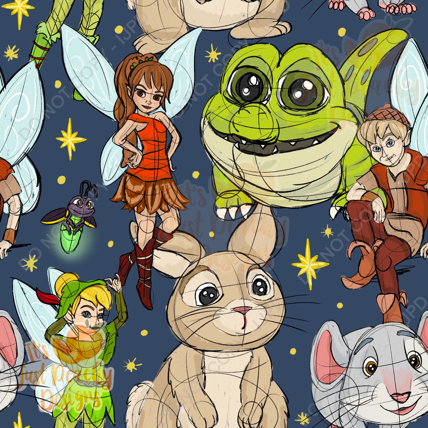 Animal Fairies- Multiple Colors