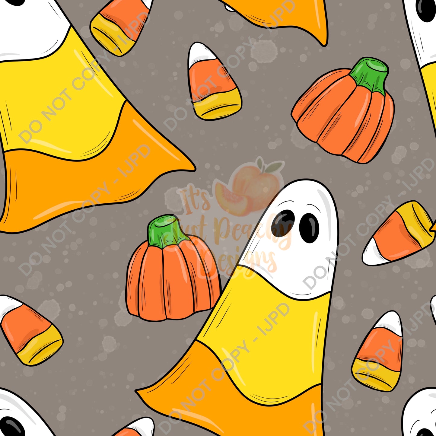 Candy Corn Ghosts- Multiple Colors