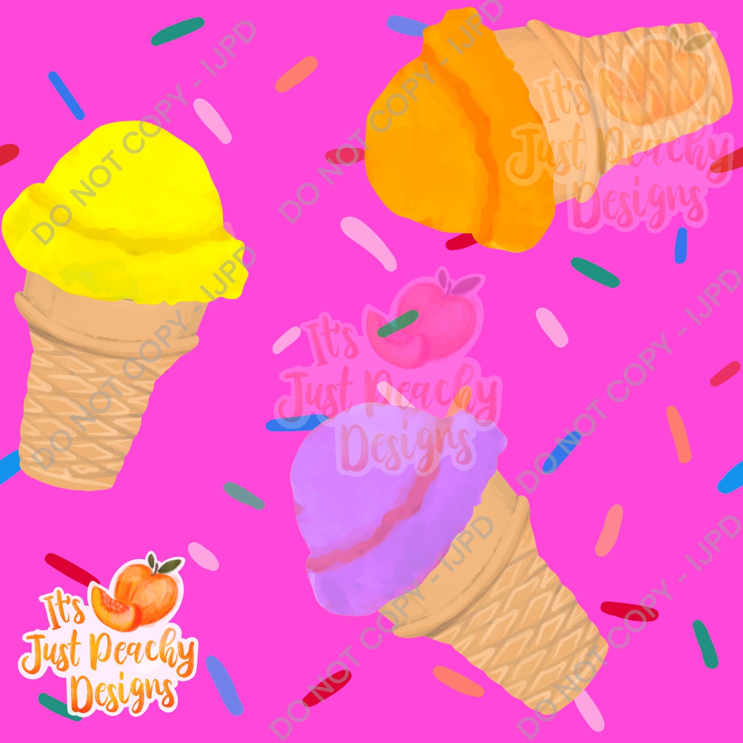 Summer Ice Cream - Multiple Colors