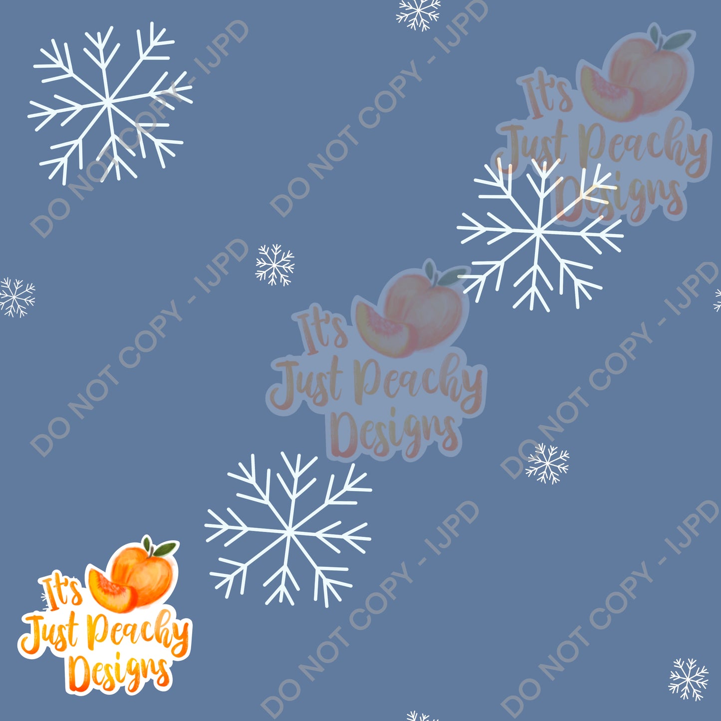 Simple Holiday Snowflakes - Multiple Colors