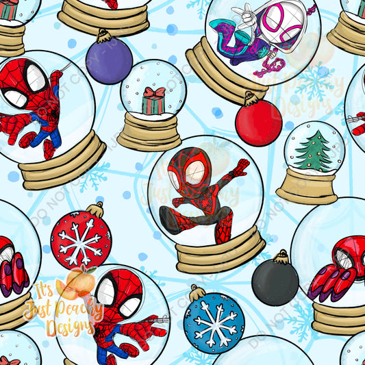 SnowGlobe Spider Friends