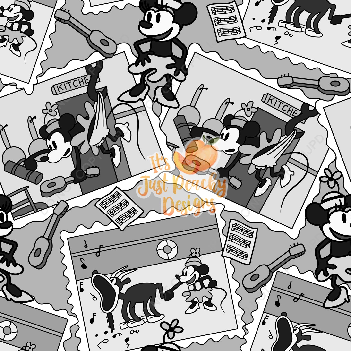 Limited Exclusive - Steamboat Willie Friend Photos - Multiple Colors