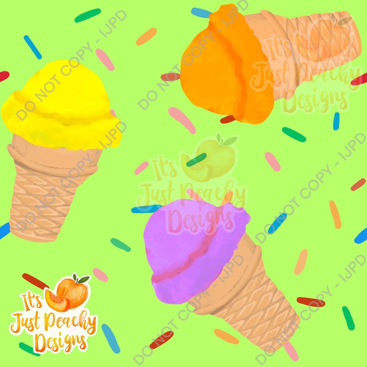 Summer Ice Cream - Multiple Colors