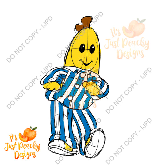 Sleepwear Banana PNG 1