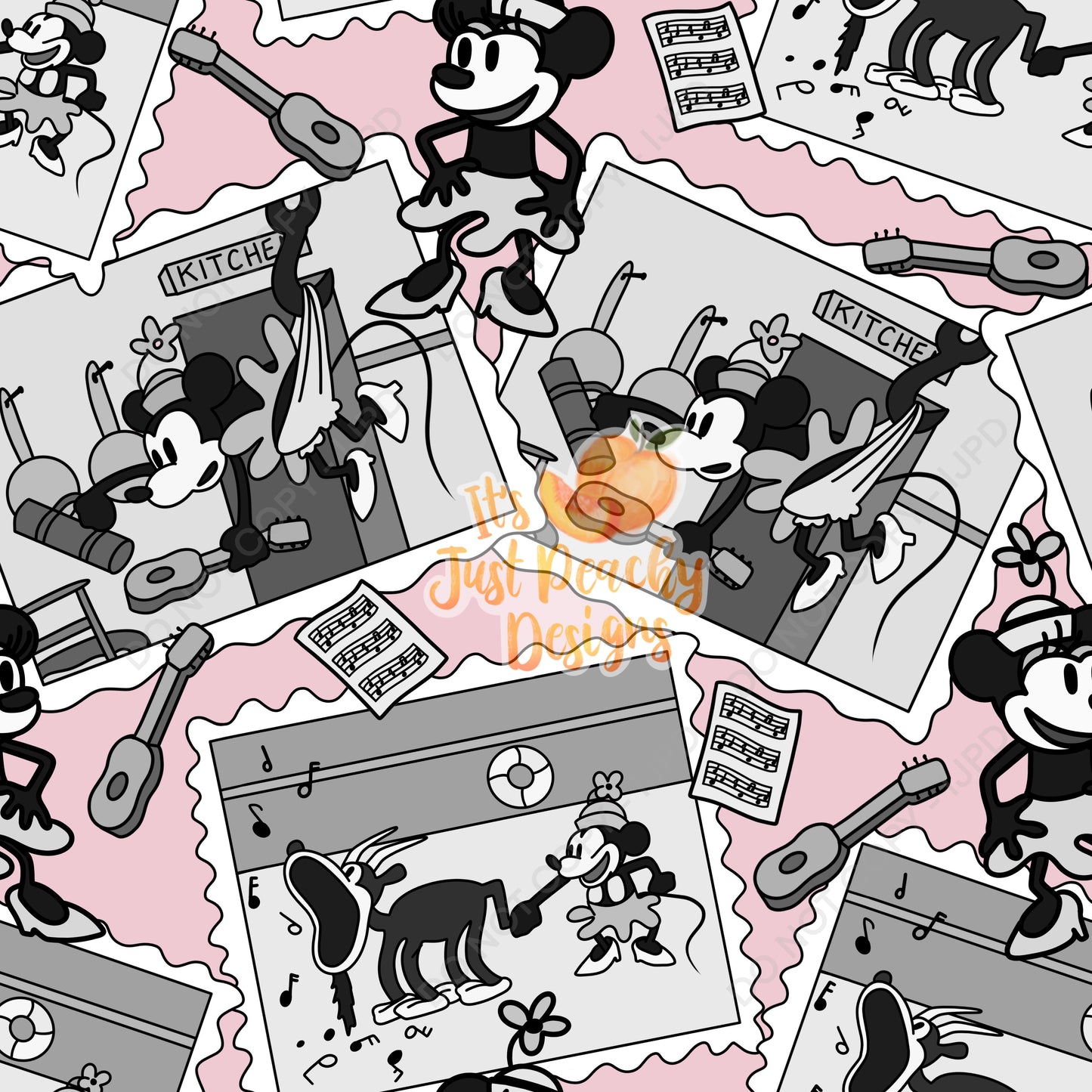 Limited Exclusive - Steamboat Willie Friend Photos - Multiple Colors