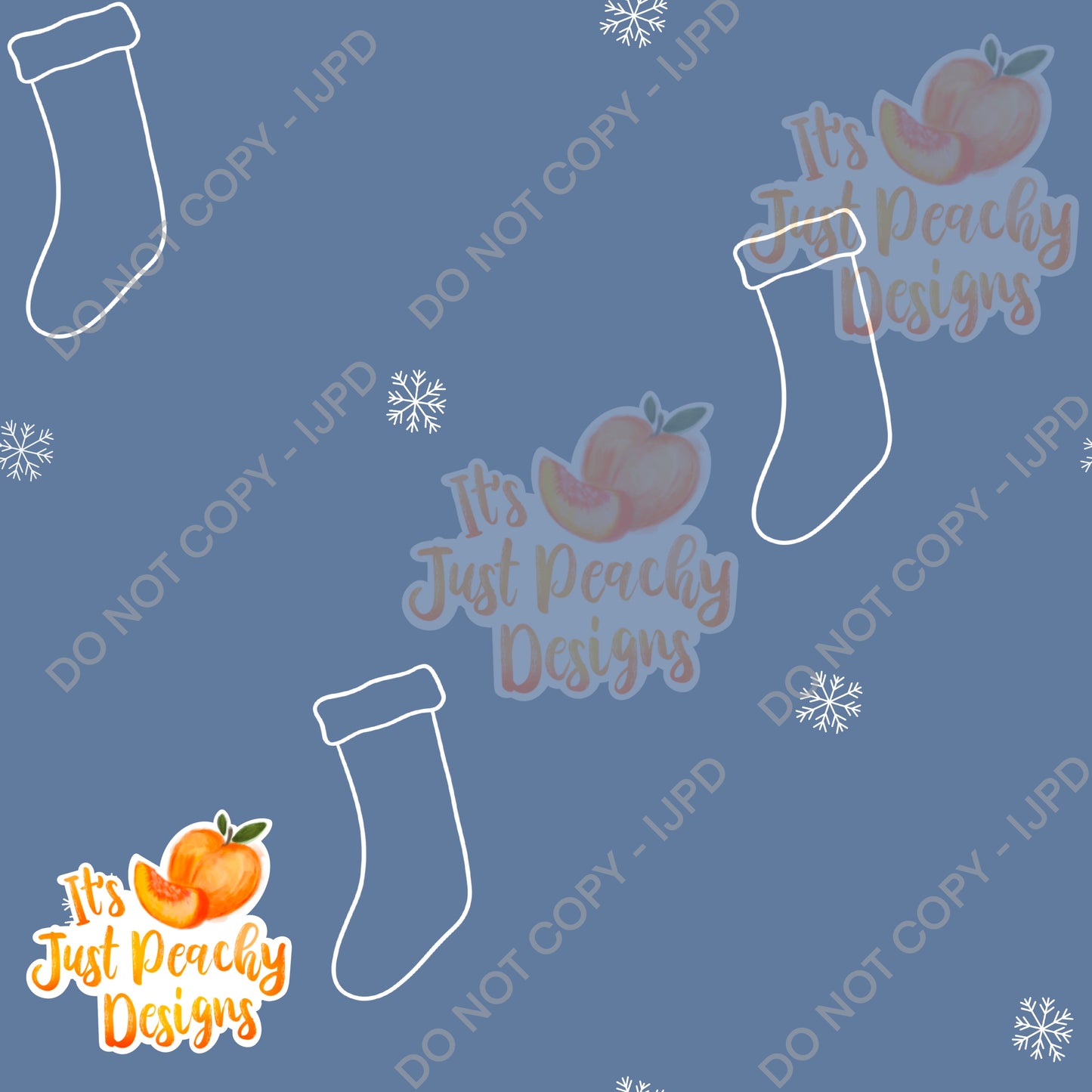 Simple Holiday Stockings- Multiple Colors