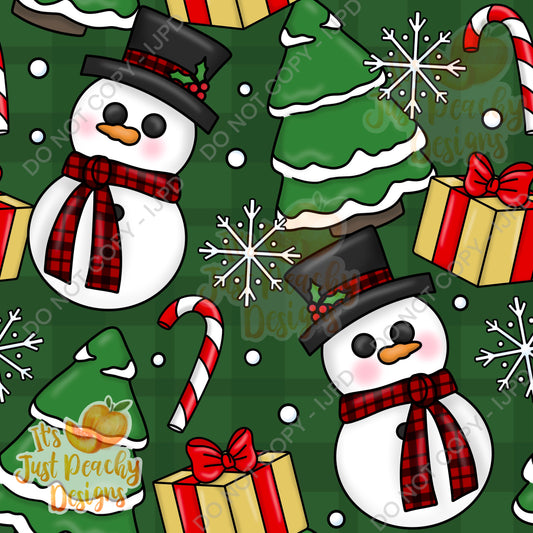 Winter Snowman - Multiple Colors