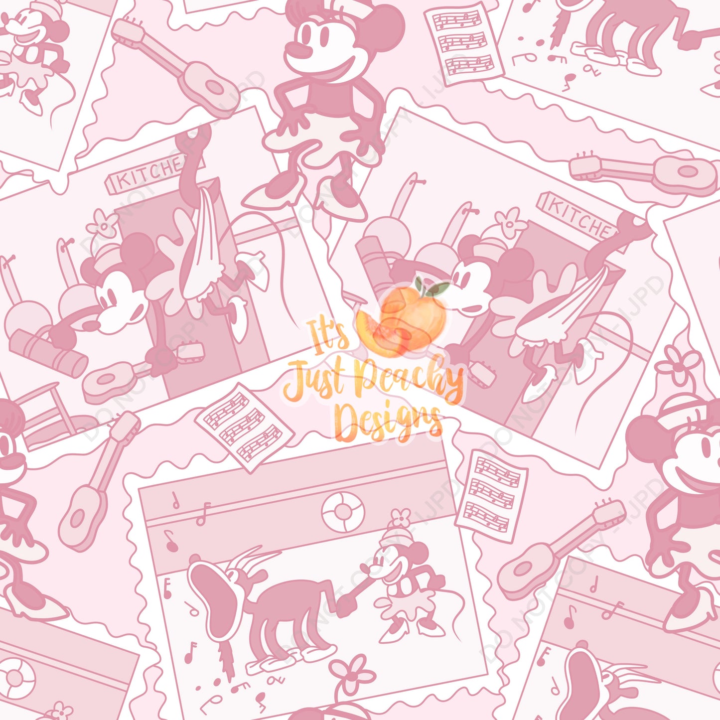 Coordinate Faded Steamboat Willie Friend Photos - Multiple Colors