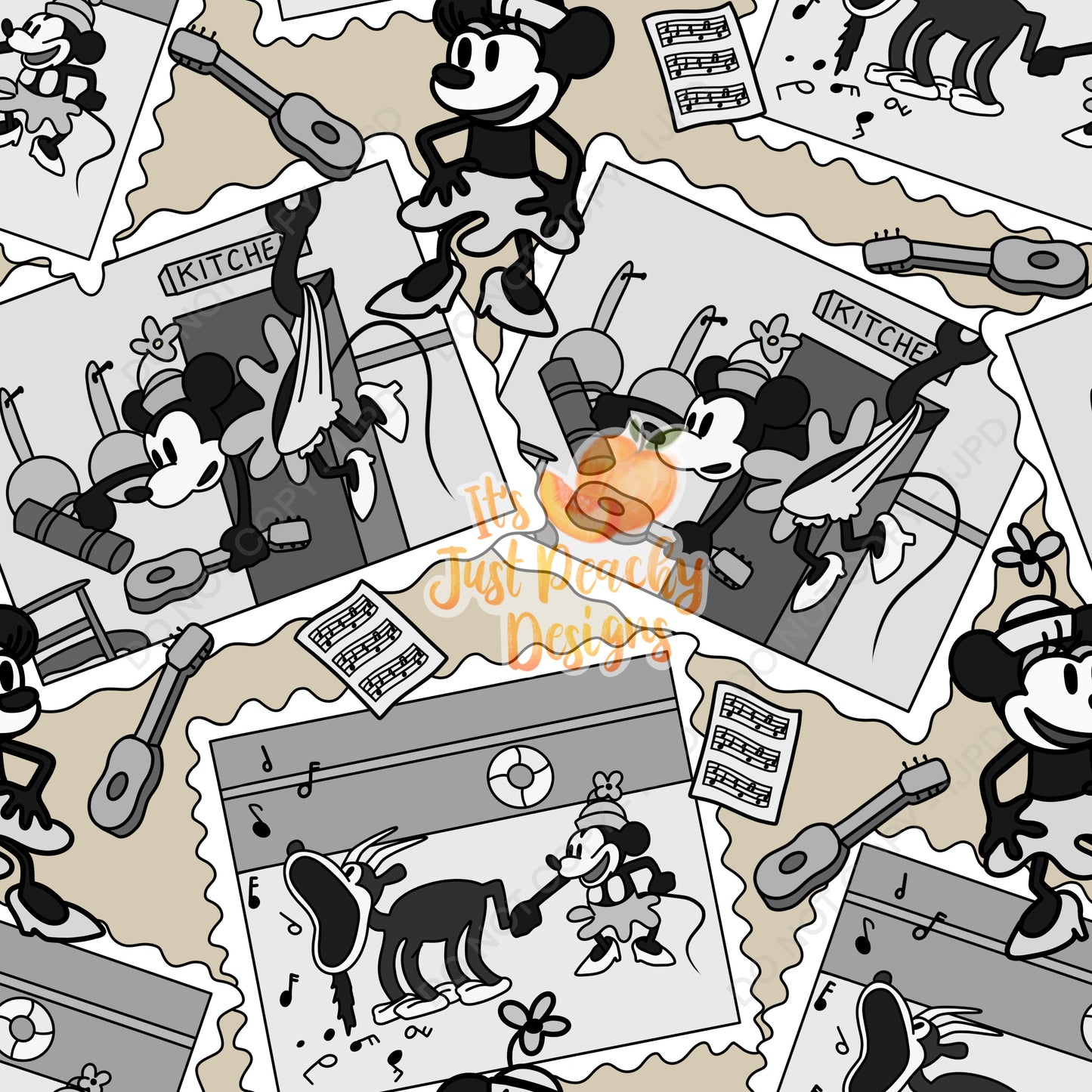 Limited Exclusive - Steamboat Willie Friend Photos - Multiple Colors