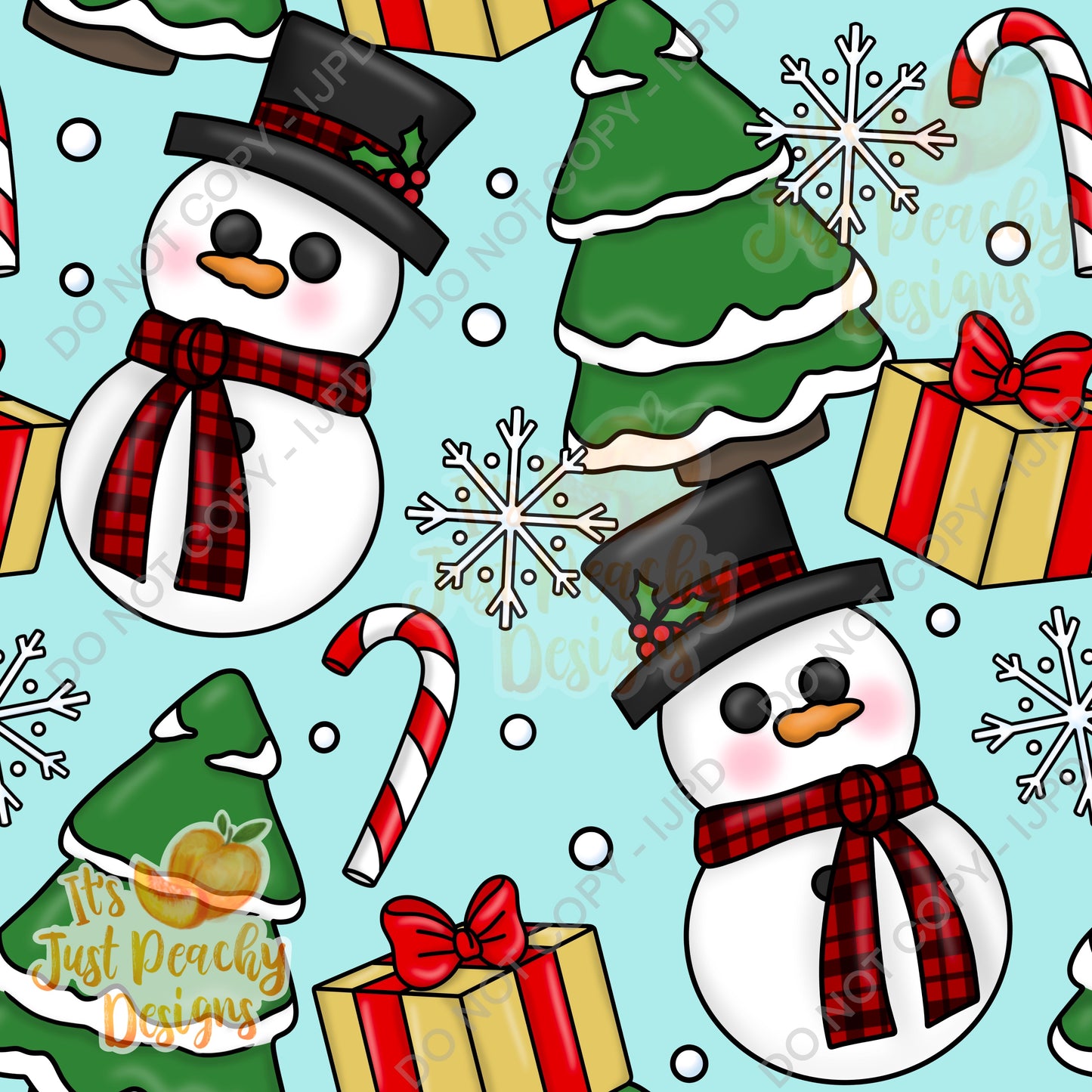 Winter Snowman - Multiple Colors