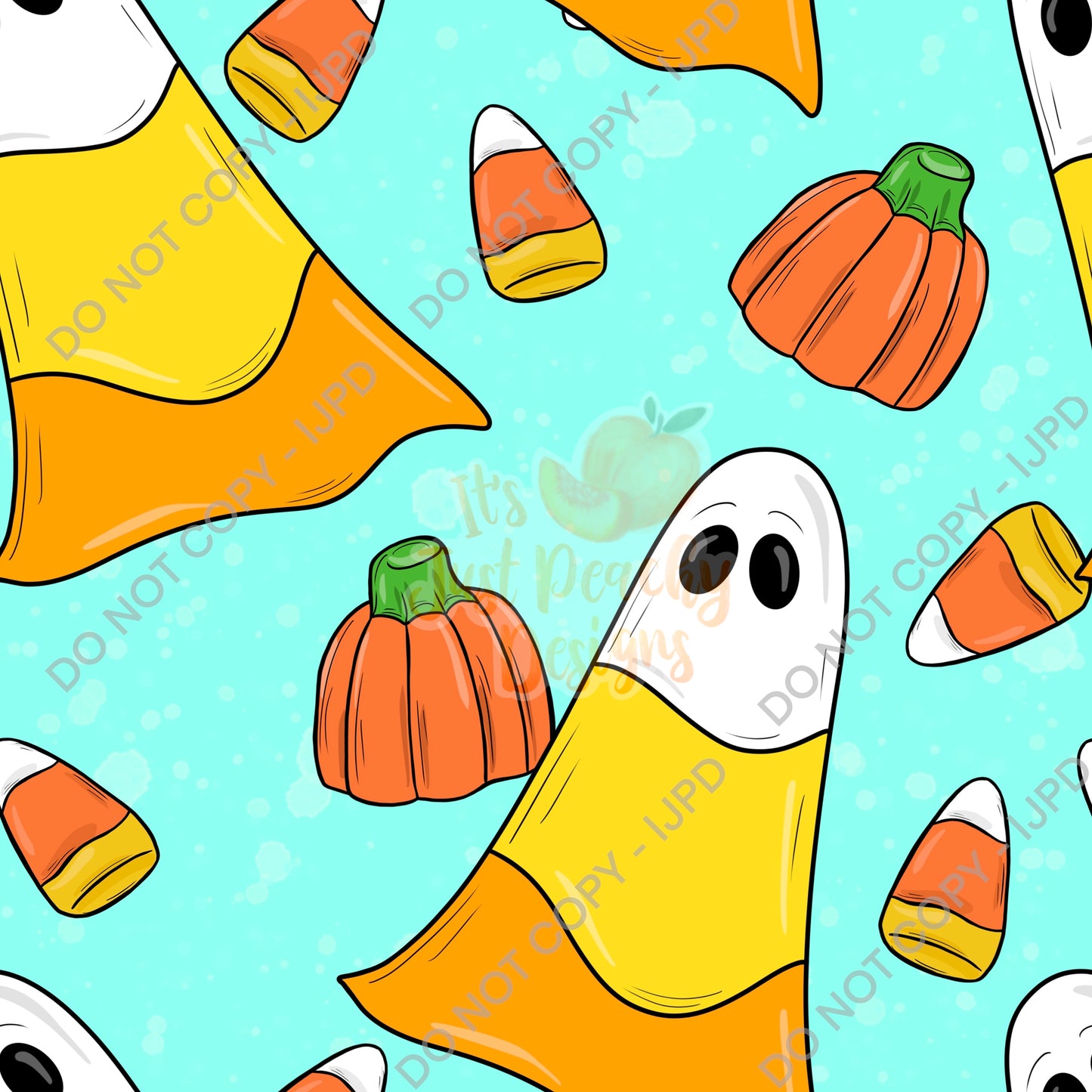 Candy Corn Ghosts- Multiple Colors