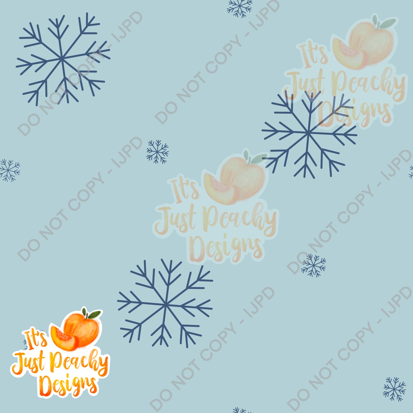 Simple Holiday Snowflakes - Multiple Colors