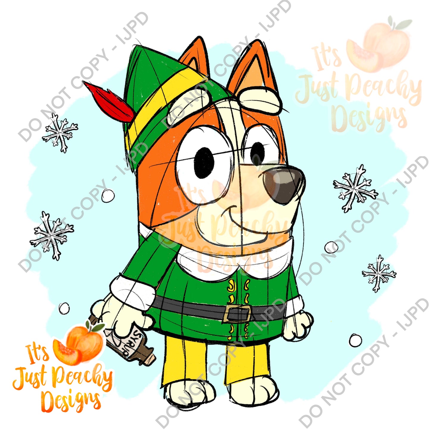 PNG Dog Christmas Costume 4