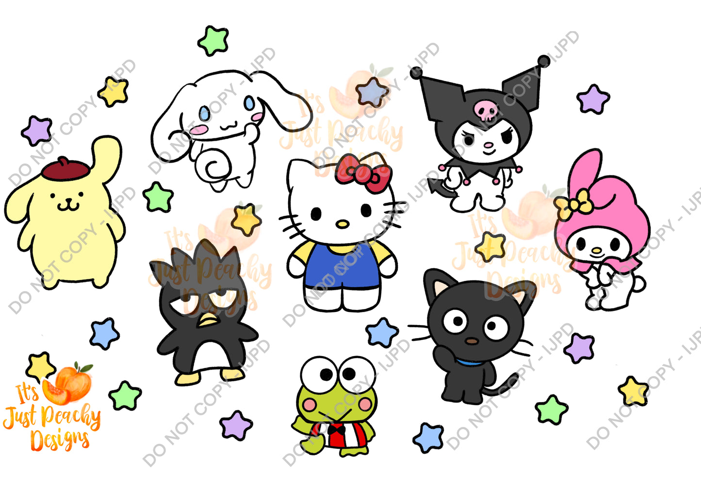 Kitty and Friends PNG