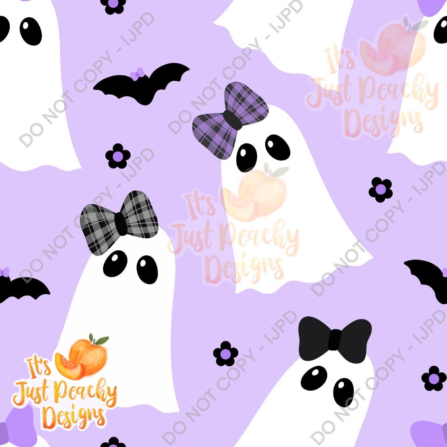 Cute but Spooky Ghosts - Multiple Colors