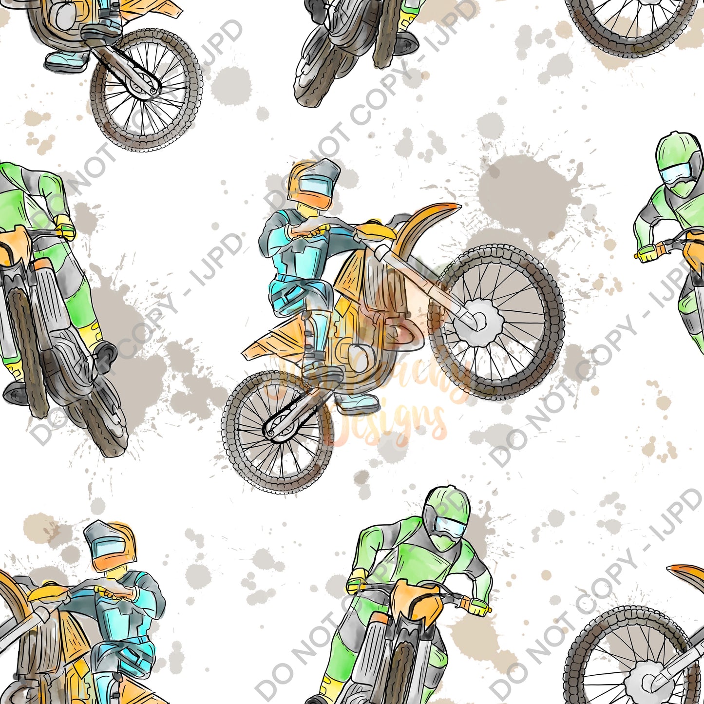 Sketchy Dirt Bikes- Multiple Colors