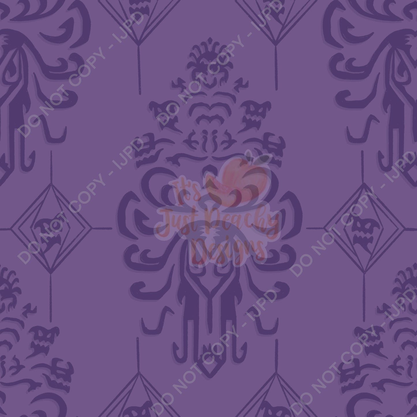 Spooky House Wallpaper - Multiple Colors