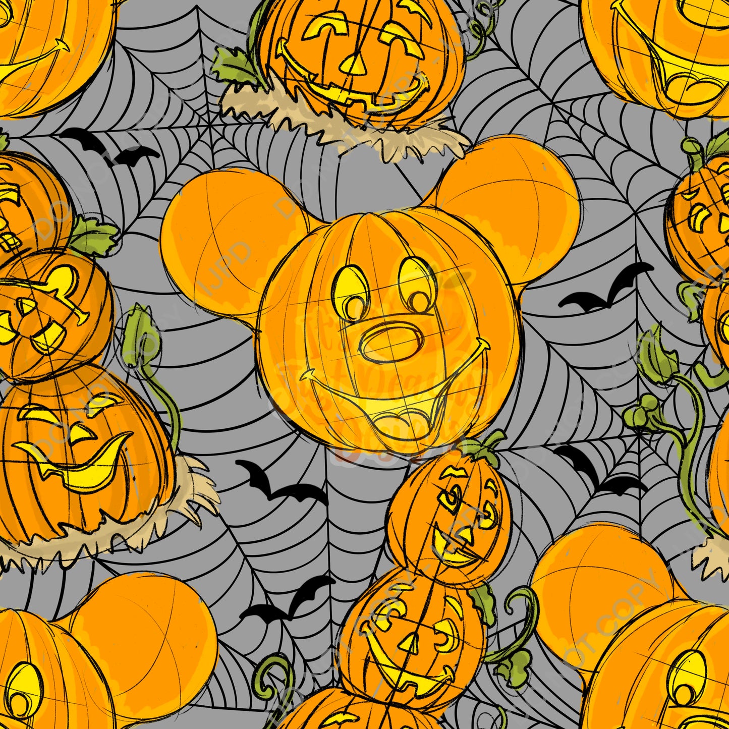 Not So Spooky Pumpkins - Multiple Colors