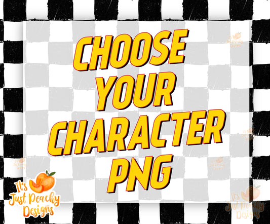 Choose Your Character in Notes PNG