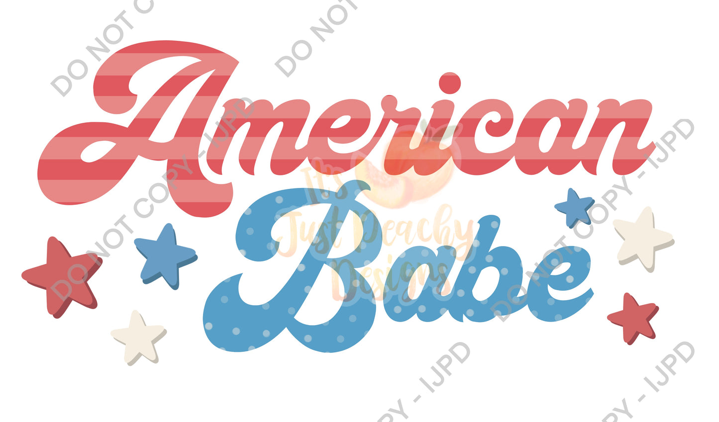 American Babe PNG