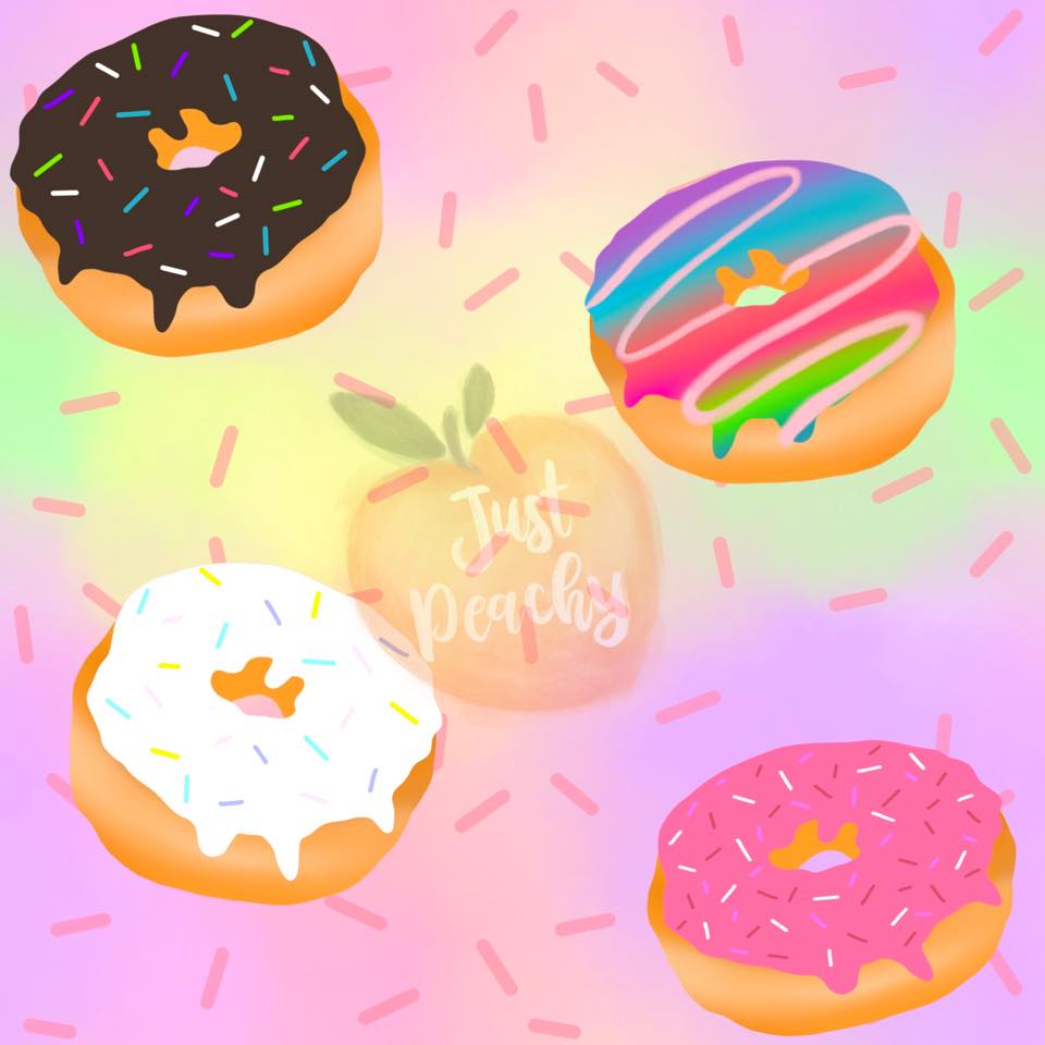 Rainbow Donuts