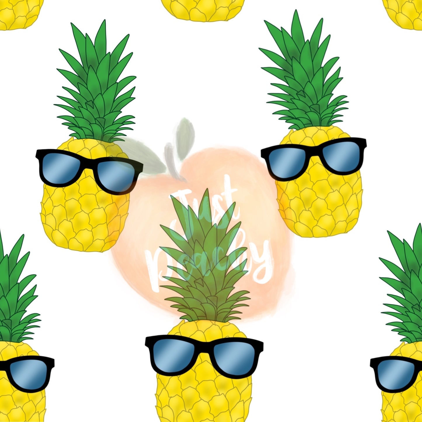 Cool Pineapple- Multiple Colors