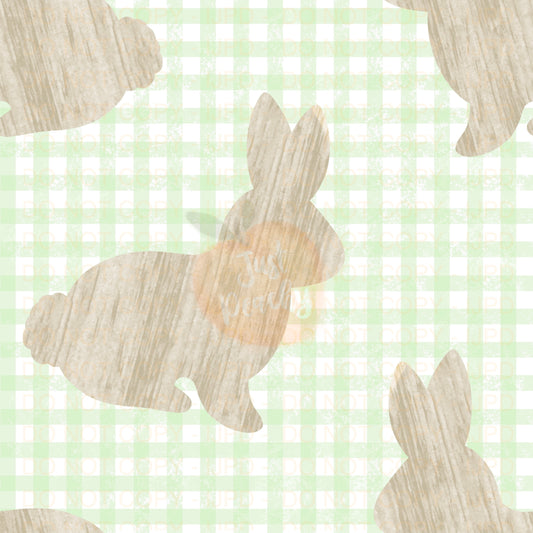 Gingham Bunny- Multiple Colors