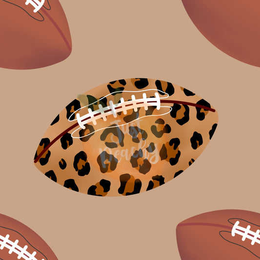 Leopard Footballs - Multiple Colors