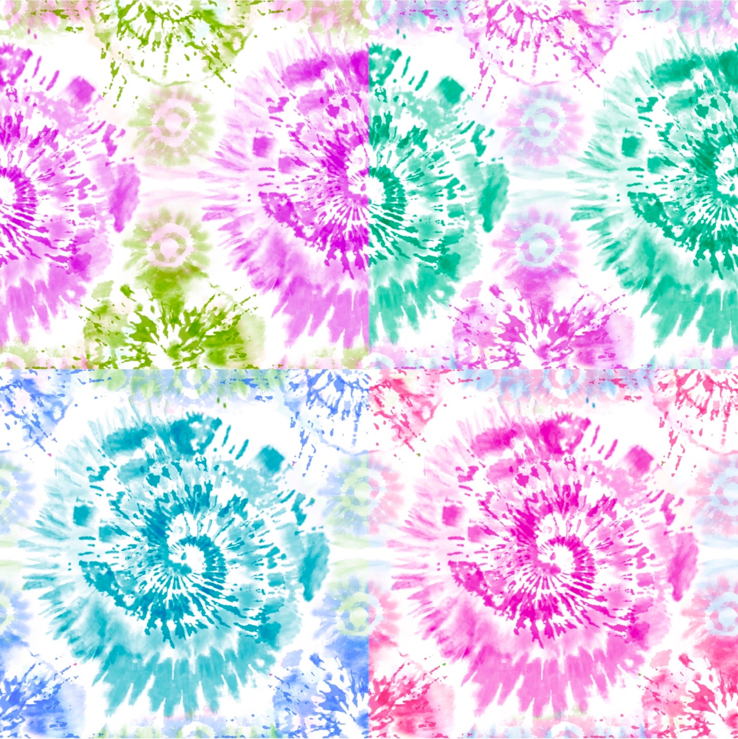 Tie Dye 5  - Multiple Variations