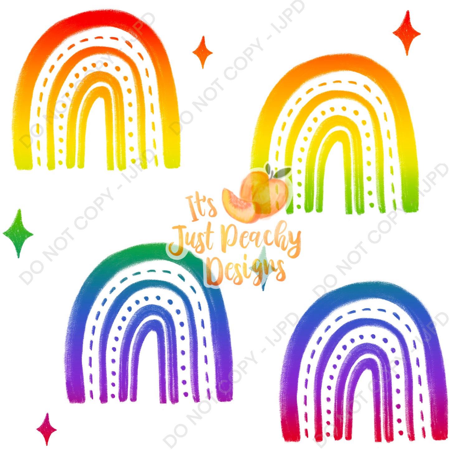 Rainbow Rainbows - Multiple Variations