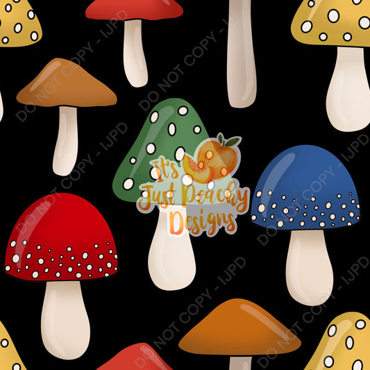 Mushrooms- Multiple Colors