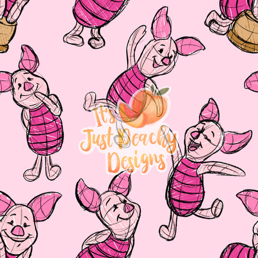 Piglet - Multiple Background Colors