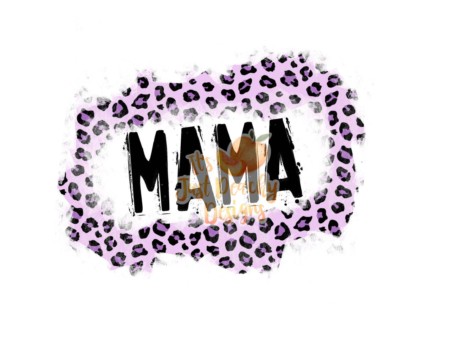 Mama Leopard PNG - Multiple Color Options