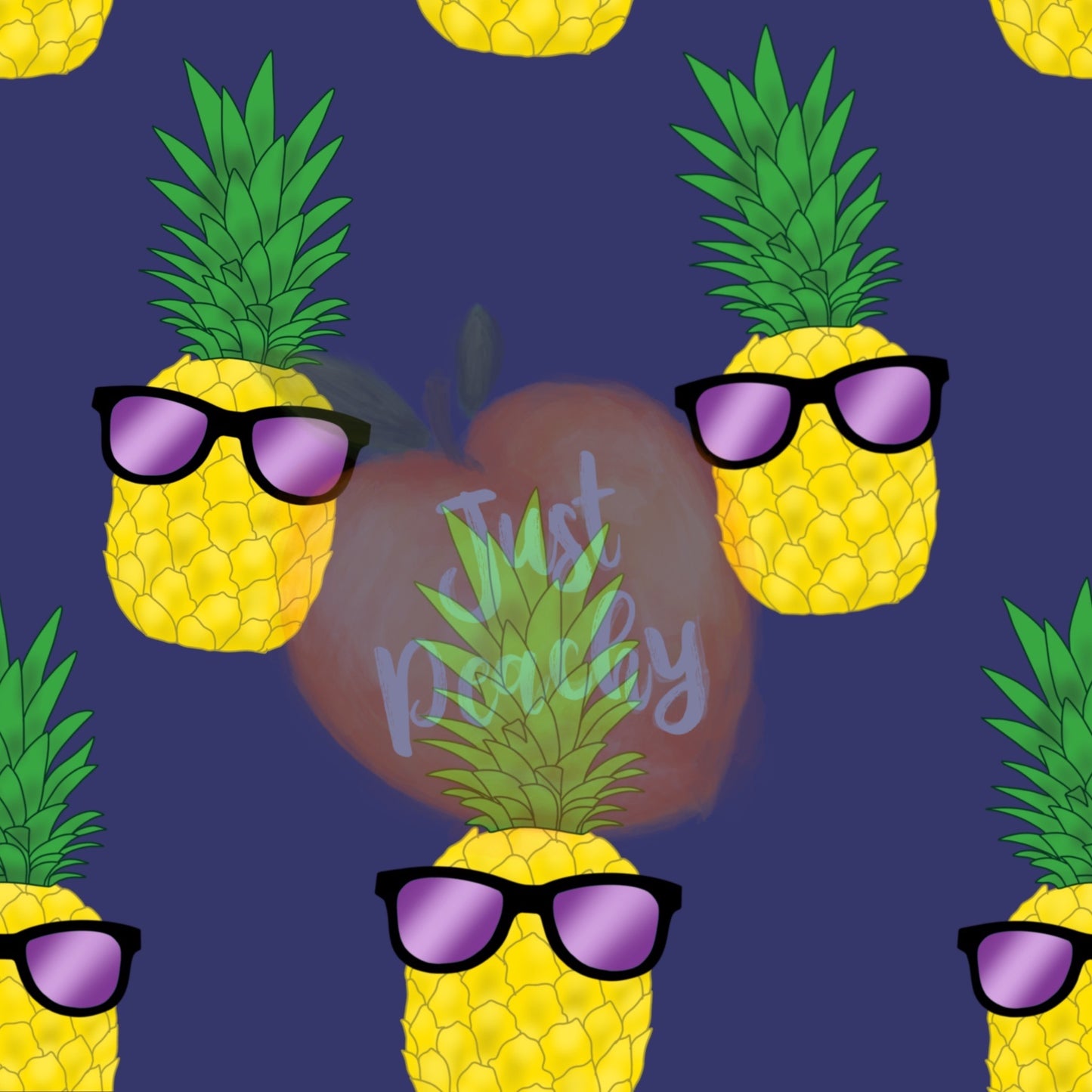 Cool Pineapple- Multiple Colors