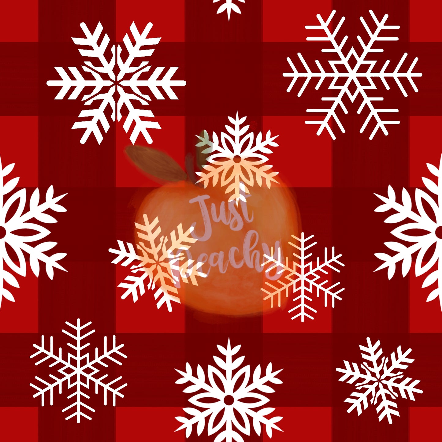 Plaid Snowflakes