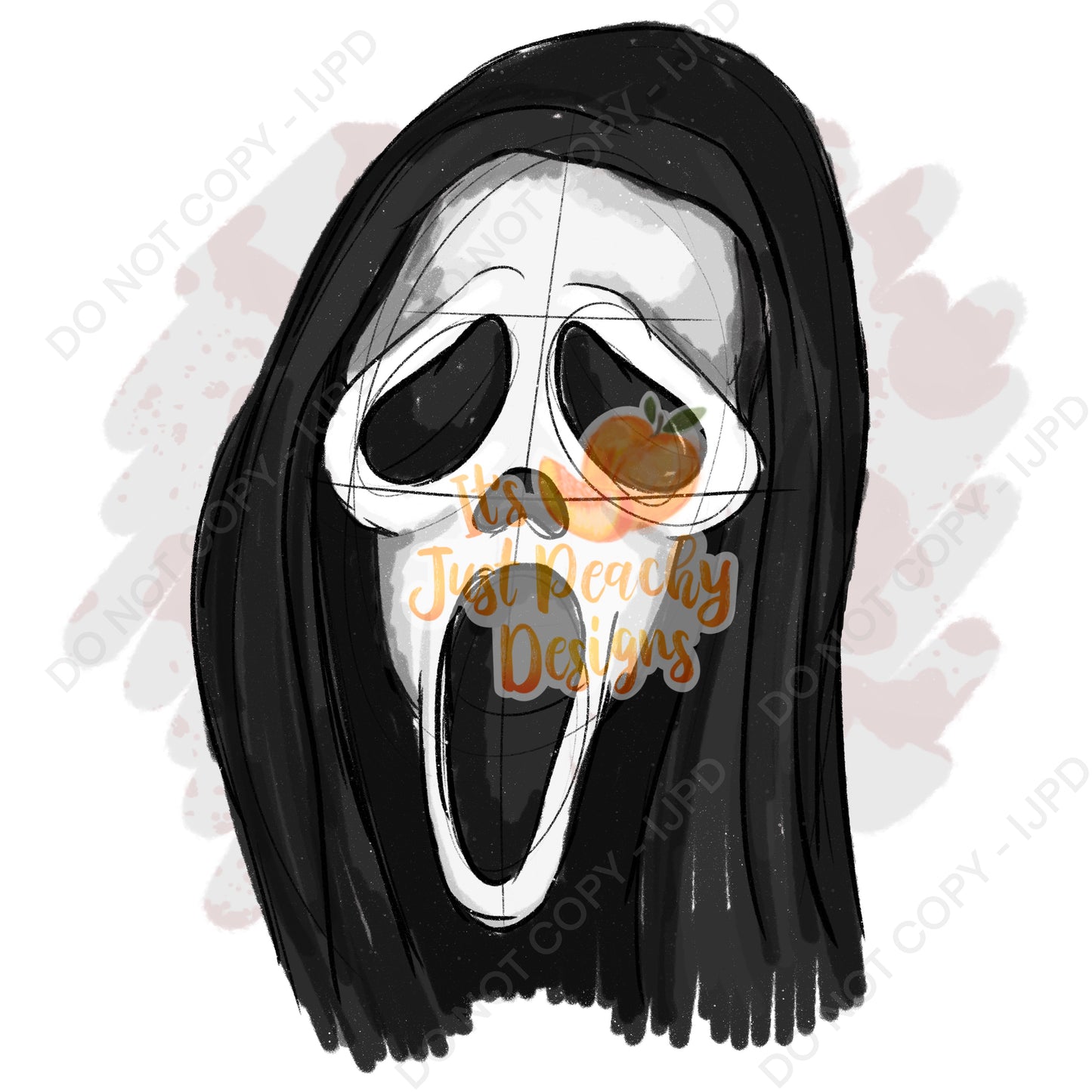 Sketchy Horror Fave 8 PNG