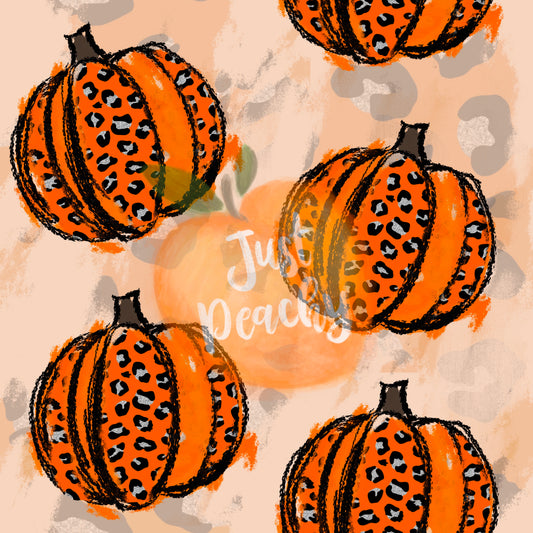 Leopard Pumpkins Fall - Multiple Colors