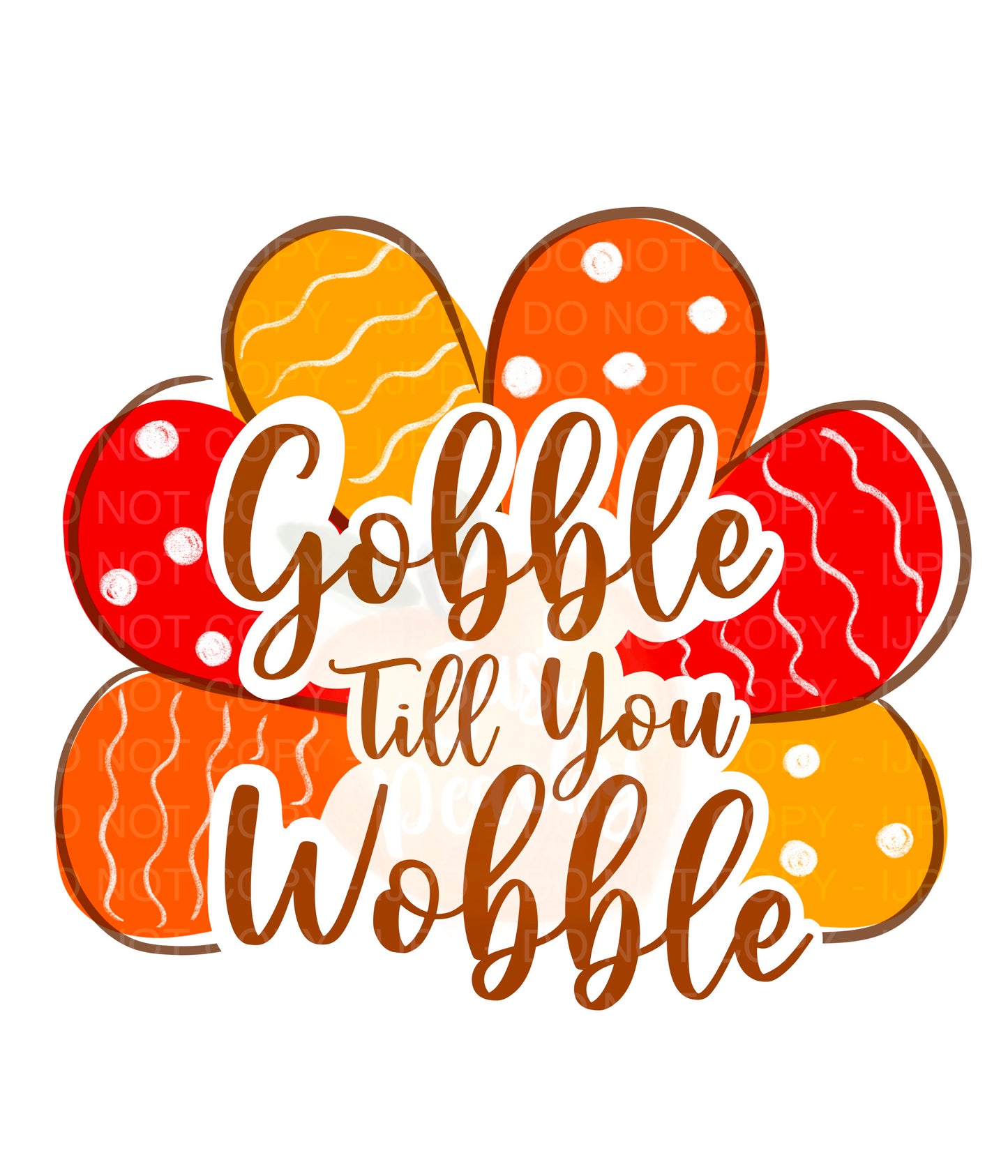 Gobble Till You Wobble PNG