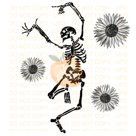 Dancing Skeleton PNG