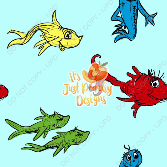 Book Fish - Multiple Colors