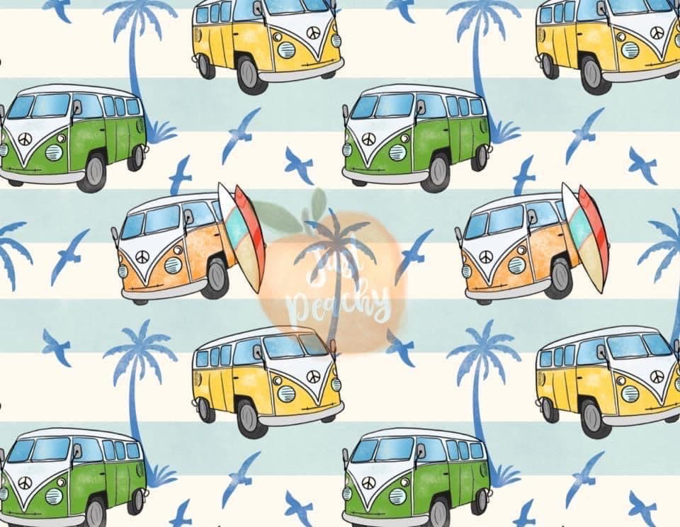 VW Buses Stripes - Multiple Colors