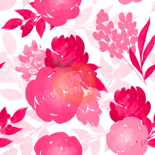 Pink Floral - Multiple Colors