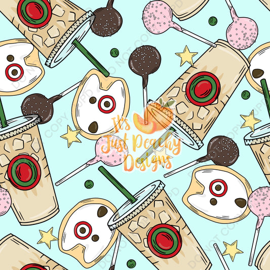 Coffee, Cookies & Cake Pops- Multiple Color Options